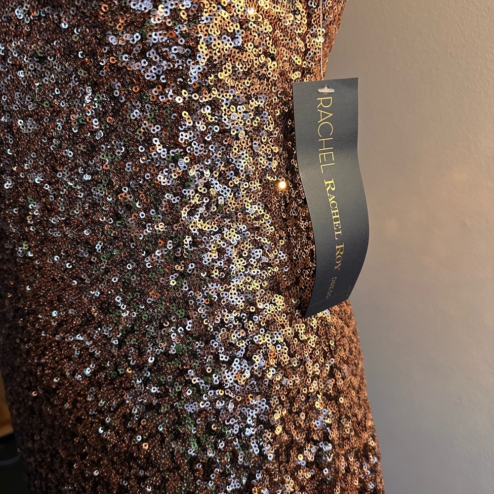 Rachel Roy Sequined Ombré Dress